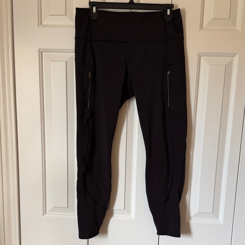 Athleta Black Rainier Tight Leggings